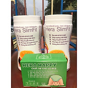 COMBO 2 HỘP SỮA HỖ TRỢ GIẢM CÂN HERA SLIMFIT + TẶNG CHẤT XƠ HÒA TAN HERA