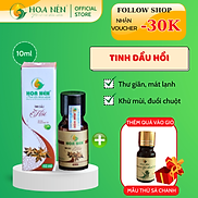 Tinh dầu hoa Hồi nguyên chất 10ml - Hoa Nén - Chống cảm lạnh, cảm cúm