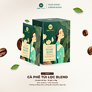 Cà Phê Túi Lọc Arabica HANCOFFEE Đắng Êm Chuyển Ngọt, Chua Nhẹ Hộp 10 gói