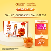 Hộp 20 Gói Mật Ong Đông Trùng Hạ Thảo HECTOR Tăng Cường Đề Kháng