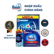 Combo Viên rửa chén bát Finish Classic 110 viên + Muối 4kg + Bóng 750ml