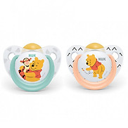 Bộ 2 ty giả NUK Cao su Disney Sleeptime 0-6m