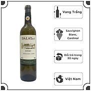 Rượu Vang Trắng Dalatbeco Export 12.5% - 750ml