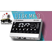 Sound Card Alctron U16k MK3 hát thu âm, live stream fb,bigo, karaoke