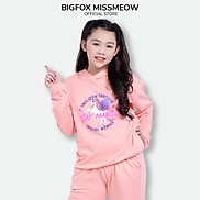 Bộ bé gái BIGFOX - MISS MEOW thu đông size đại