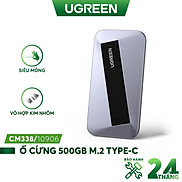 Ổ cứng di động 500GB và 1TB UGREEN CM355 SSD M.2 Type C - Hợp kim nhôm