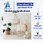 Túi đi sinh cho bà bầu A 36x30x12cm nặng 300g