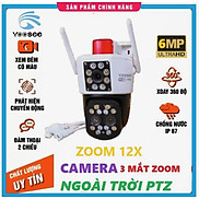 Camera Wifi Yoosee 3 Mắt Zoom 12x