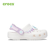 Giày lười trẻ em Crocs FW FunLab Clog Toddler I AM Frozen II White - 207715