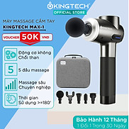 Máy Massage Cầm Tay Cao Cấp KINGTECH MAX 1 - Động Cơ Không Chổi Than