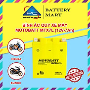 Ắc quy xe máy MOTOBATT MTX7L 12V - 7AH, dùng cho xe , Dylan, Spacy, SH Ý