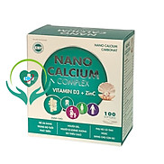 NANO CALCIUM COMPLEX Viên uống bổ sung canxi, Giúp Chắc Khỏe Xương