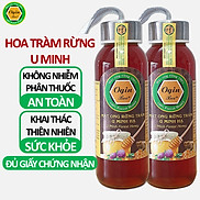 Combo 2 chai 300ml, Mật ong rừng U Minh, Khai thác CHUẨN THIÊN NHIÊN 100%,