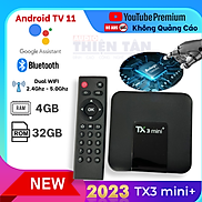 Box TX3 mini+ Plus - Ram 4GB, Android 11, Dual Wifi , Buetooth 5.0