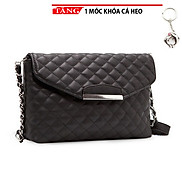 Túi xách nữ cầm tay đeo chéo clutch lưới đen CD3 Tặng móc khóa cá heo