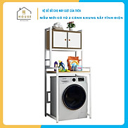 Kệ máy giặt 3 tầng Có Tủ KMG06 thương hiệu 9House