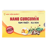 Thực Phẩm Chức Năng Nanocurcumin Tam Thất Xạ Đen Học Viện Quân Y Hộp 30