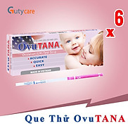 Dụng cụ phát hiện ngày rụng trứng Ovutana Combo 6 que