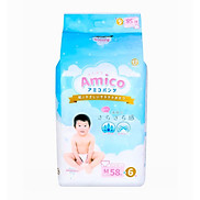 Tã quần Amico nội địa Nhật size M58+6