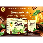 hỗ trợ giảm cân 1 hộp 10 gói CACAO CQ HOA TAN 4IN1 Thái Lan  Chanel Châu