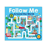 Maze Book Follow Me Around the World
