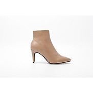 Boot gót nhọn mũi nhọn da cao cấp 5cm Evashoes 110