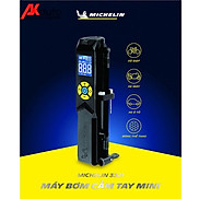 Máy Bơm Lốp Mini Đa Năng Tự Ngắt Michelin 3321- Bơm Xe Đạp, Xe Máy, Ô Tô