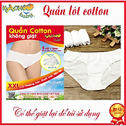 Quần lót cotton XXLmặc 1 lần ,có thể giặt tái sử dụng, dùng du lịch