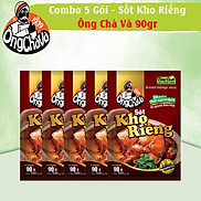 Combo 5 Gói Sốt Kho Riềng Ông Chà Và 90gr Braised Galangal sauce