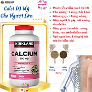 Canxi 600mg và Vitamin D3 Kirkland cho xương và răng - QuaTangMe Extaste