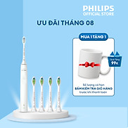 Bộ bàn chải điện Philips HX3671 23 + 4 đầu bàn chải thay thê HX6064 67 bảo