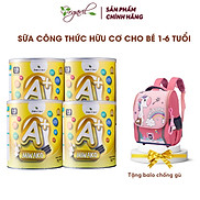 Combo 4 Hộp Sữa Hạt Miwako A+ Vị Vani Hộp 700g