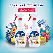 Combo 02 chai Nước Tẩy Nhà Tắm Mao Bao 600ml