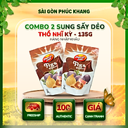 COMBO 2 TÚI QUẢ SUNG SẤY DẺO NHẬP KHẨU TURKISH 135gr dan.d.pak