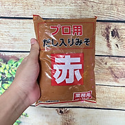 Miso Đỏ Nhật Bản Aka Miso gói 1KG Miso Dashi trộn sẵn tiện lợi