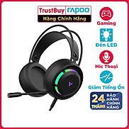 Tai Nghe Gaming Chụp Tai RAPOO VH360 Đèn LED RGB, Chống Ồn