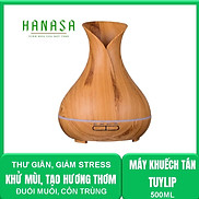 Máy khuếch tán tuylip 500ml MÁY XÔNG TINH DẦU