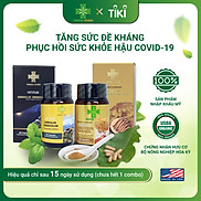 Combo Thực phẩm chức năng - Thảo dược hỗ trợ phục hồi sức khỏe hậu covid