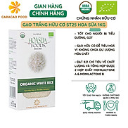 Gạo trắng hữu cơ ST25 Hoa Sữa 1kg, Gạo hữu cơ tốt cho người bị tiểu đường