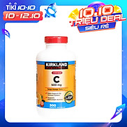 Viên Nhai Kirkland Signature Vitamin C 500mg Của Mỹ 500 viên Tăng Cường Hệ