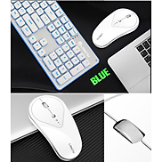 Combo bàn phím chuột không dây sạc pin LANGTU LT600 Độ Phân Giải Cao