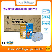 THÙNG - FAMAPRO VN95 KIDS - Khẩu trang y tế trẻ em Famapro VN95 KIDS 1000