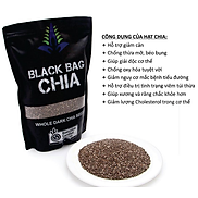 Hạt chia đen BLACK BAG CHIA 500g