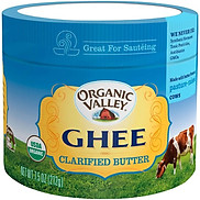 Bơ Ghee hữu cơ Organic Valley Clarified Ghee Butter 212g