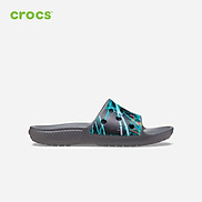 Dép quai ngang trẻ em Crocs FW Classic Slide Kid Printed SGy Mlti - 206485