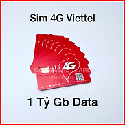 Hàng chính hãng Sim 4G Viettel - 1 Tỷ Gb Data Tốc độ cao - Umax90 Gói 12
