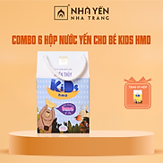 COMBO 6 hộp Nước yến cho bé Thiên Thủy Kids HMO - Nhà Yến Nha Trang