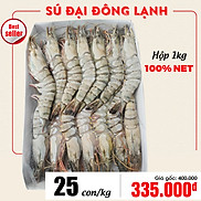 giao 1H tp.HCM Tôm Sú Sống Đông Siêu Tốc 1KG hộp