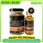 Mật ong hoa rừng nguyên chất loại 150g lọ thủy tinh