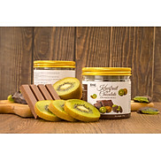 Kiwi nhúng Socola 120g - SHE Chocolate - Hũ pet
